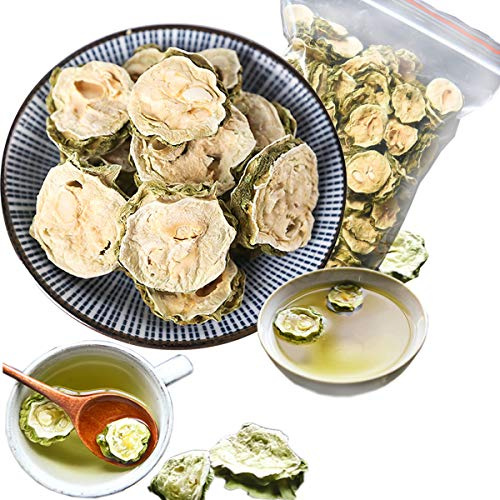 Tisana Cinese a Base Di Pezzi Di Zucca Amara Essiccata Bevanda Profumata Tè Ai Fiori Bevanda Alle Erbe Bevanda Allevia Il Caldo E La Calura Estiva (250g)