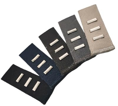 5 estensori elastici per bottoni in vita per pantaloni pantaloni estensione della vita pulsante di regolazione della vita strumento