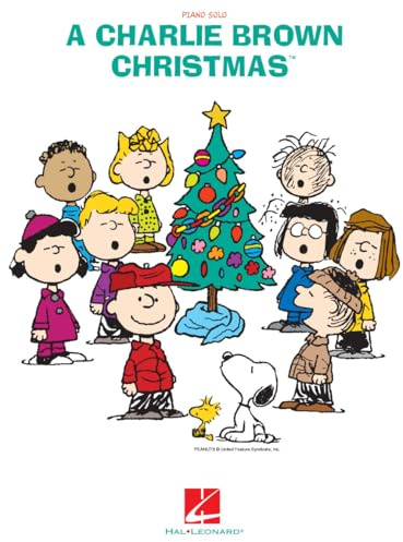 A Charlie Brown Christmas Piano Solo Songbook | Intermediate to Advanced Holiday Sheet Music | Includes 10 Jazz Christmas Classics from the Peanuts TV Special | Perfect Gift for Pianists and Fans