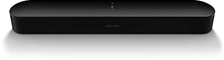 Sonos Beam (Gen 2). The compact smart soundbar for TV, music and more. (Black) (Renewed)