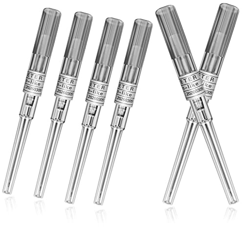 TONBAO 6 Stück Piercing Nadeln 16G Einweg Für Körperpiercings