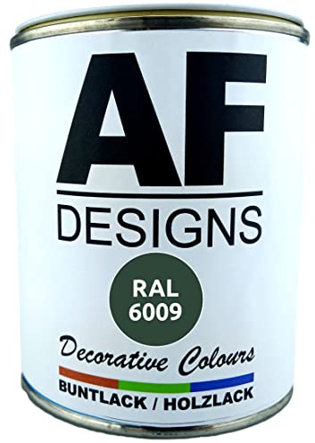 Alex Flittner Designs Buntlack Holzlack RAL6009 auf Wasserbasis 750ml glänzend Innen Aussen Möbel