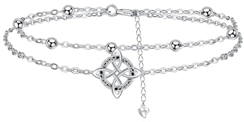 Micory Damen Armband 925 Silber mit Geschenkbox Armbänder Damen Verstellbar Armkette Valentinstag Muttertag Geburtstags Weihnachten Geschenk