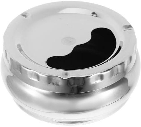 FRCOLOR Cenicero Portátil Para Cigarrillos Cenicero Automático Con Tapa Para Coche Casa Y Restaurante Diseño De Sobremesa Para Recoger Cenizas Y Uso En Interior Y Exterior