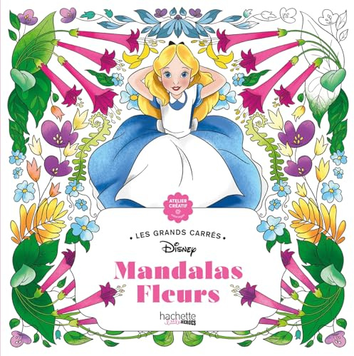 Mandalas Disney - Fleurs