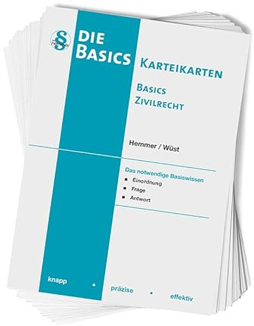 30200 - Karten Basics - Zivilrecht: knapp - präzise - effektiv (Karteikarten - Zivilrecht)
