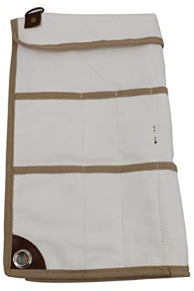 Sac à roulettes de couverts | Sac à roulettes peu encombrant pour les ustensiles de camping | Rouleau de couverts Sac à couverts de camping en plein air avec compartiments pour le camping, Standard, 1