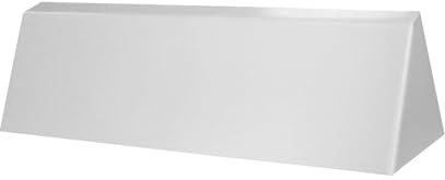 Keypak Capot de sécurité pour boîte aux lettres 344 mm – Plaque anti-buée et bouclier de boîte aux lettres pour portes en uPVC, composite et bois (argenté)