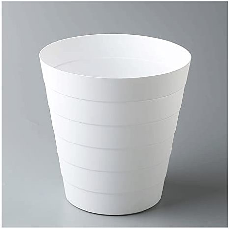 KOHUS Bote de Basura Interior Papelera de Reciclaje de Papel de Basura de Basura cilíndrica Adecuada for Dormitorio en casa Dormitorio Contenedor de Basura(A,M)