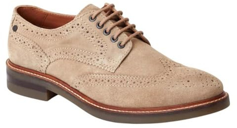 Base London Hatfield Scarpe Brogue da Uomo in Pelle Scamosciata - EUR 44