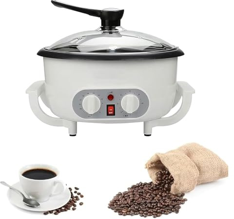 Torréfacteur de Café, Torréfacteur à Café, Machine à rôtir les grains de café et les cacahuètes cuits au four électrique