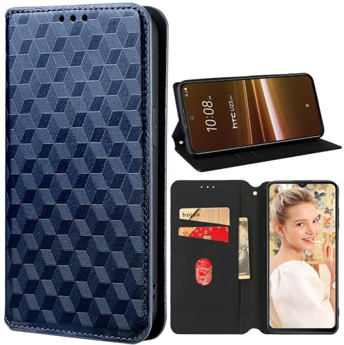 BaiFu fodral för cricket ikon PRO 2026 plånboksfodral, PU-läder magnetisk stängning flipfodral telefonfodral kompatibel med cricketikon PRO 2026, Square4