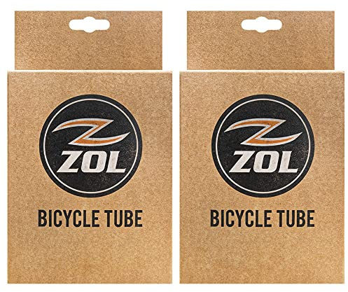 Zol Bicycle Bike Inner Tube 700x35c Presta/French 48mm Valve (2 pcs)