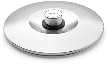 WOLL – Diamond Logic XR Pro Edelstahldeckel Ø 20 cm rund – Kochdeckel aus Edelstahl mit Deckelknopf & permanenter Entlüftung – hitzebeständig & langlebig