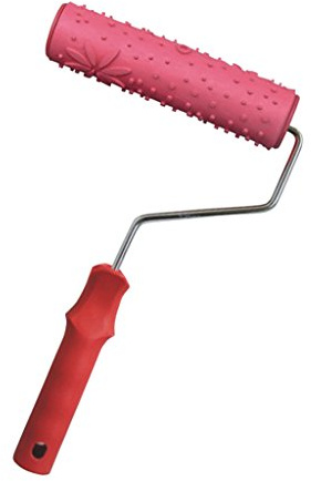 Sharplace 7 '' Geprägte Muster Malerei Farbrollen Walzenbürste Wanddekor DIY Werkzeug - EG060T