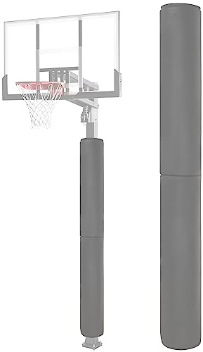 PHENEPUS Basketball Pole Pad, Heavy Duty Safety Pole Pads for Player Protection, 72 Tall Weatherproof Protective Padding for 3-4 Inch Sq. or Round Pole, Basement Garage Playground Poles Protector