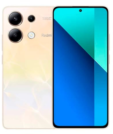 Xiaomi Redmi Note 13 4G Smartohone, 8 GB + 256 GB, Octa-core, display AMOLED da 120 Hz, tripla fotocamera da 108 MP, processore Snapdragon 685, batteria da 5000 mAh, 33 W Fast Charging (Ocean Sunset)