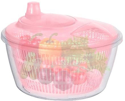 Centrifuga insalata - Essiccatore per insalate | Girevole lattuga | Spinner pulitore per lattuga Spinner grande per insalata | insalata Spinner Lattuga asciugatrice Lavatrice frutta per verdura