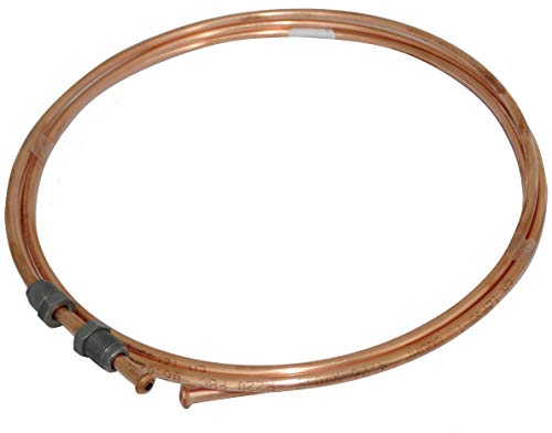 AERZETIX: Conduite de Freins Tuyau Tube en cuivre Ø4.76mm avec raccords M10x1/M10x1 (200cm)
