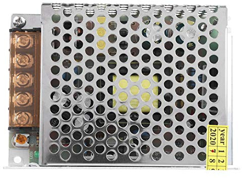 Fuente de alimentación conmutada, fuente de alimentación LED DC 5V para equipos de monitoreo del sistema de seguridad(S-60-5 5V / 12A / 60W AC100-240V)