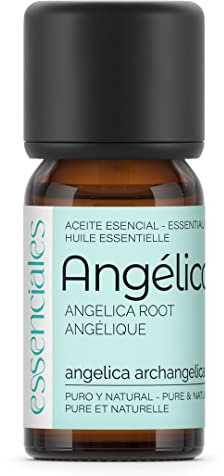 Aceite Esencial de Angélica 100% Puro y Natural - Para Salud, Belleza y Aromaterapia - ESSENCIALES - 10ml