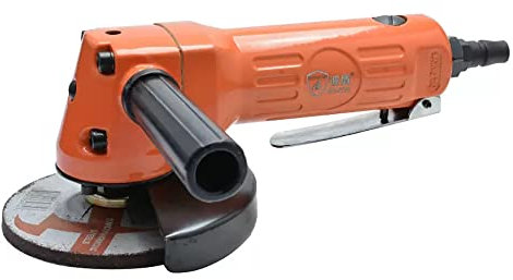 LeTkingok Amoladora Angular Radial Neumática Pequeña de 4 pulgadas, Pulidora de Aire de 11000 rpm, Diámetro de 100 mm, Impulsada por el Viento