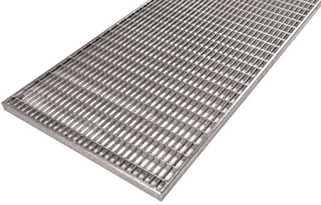 B2 Norm Gitterrost Pressrost verzinkt 400x700x20mm Masche 30/10