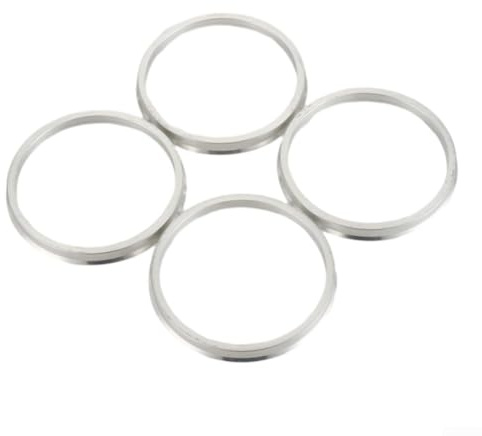 Anelli di centraggio per in alluminio, set da 4 pezzi, OD 78 1 mm a ID 72 6 mm, garantire il centraggio della ruota