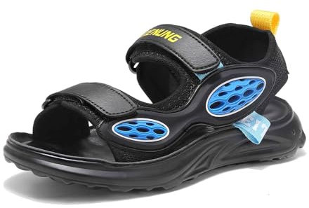 Generisch Sandals Boys Sandals Children's Trekking Children's Sandals Wide Feet Barefoot Trekking Sandals Boys Barefoot Sandals Boys Summer Shoes Outdoor, Sandlen B4 Blue, 41 EU Weit