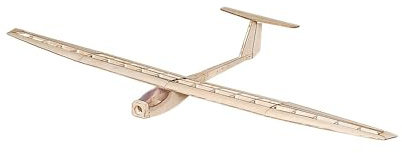 AEORCACC 1550mm(61 inches) RC Glider 4CH Remote Control Aircraft 20A ESC 7-8inch Folded Prop Compatible Skilled Assembly Balsawood RC Plane