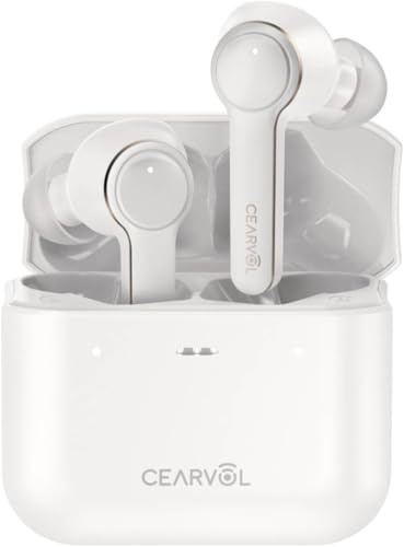 Cearvol Diamond X1 Amplificador de Sonido con Bluetooth 5.3, App iOS/Android, 16 Canales y Reducción de Ruido, Blanco