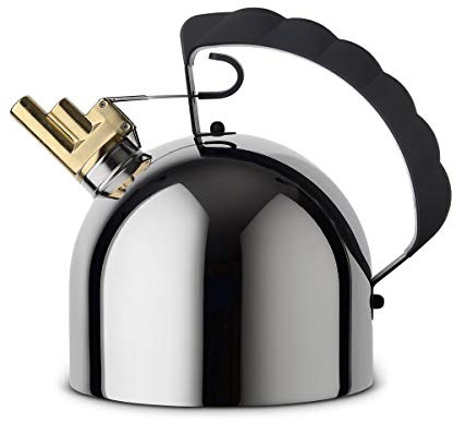 Alessi - Wasserkessel - Edelstahl - mit Stahlboden - Ø 16,5cm