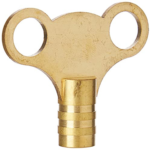 A1SONIC® 1 Brass Radiator Key - Radiator Bleed Key - Radiator Bleed Valve Key - Venting Air Valve - 1 Pack