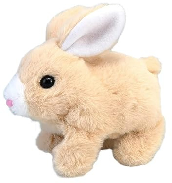 Easter Bunny Toy Rabbit Toys for Kids 1-3 Year Old Jumping Rabbit Toys for Kids Age 2 3 4 5 Girls Boys Interactive Toys Gifts 1 2 3 Year Old Baby Teddy for Baby Boys Girls Birthday Present Age 3+