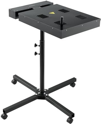 VEVOR Essiccatore 18 x 25 Pollici per Serigrafia, Essiccatore per Serigrafia con Supporto Regolabile in Altezza, Rotazione a 360°, Base a Forma di X, Macchina per Polimerizzare T-shirt