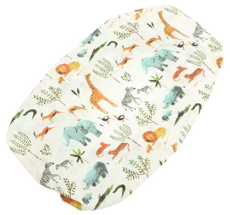 VICASKY Wickelauflagenbezug Für Babys Ändern Nachfüllung Babymatten Zum Stubenwagen Nachweisen Liege Auslauf Deckt Babysicher Ab Stecker Konturierte Wickelunterlage Baumwolle