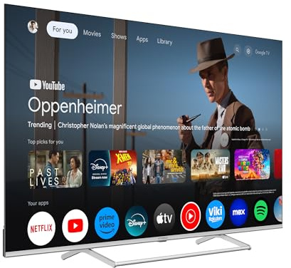 Strong - TV 4K QLED ULTRA HD - SRT65UG8773C | 65'' (165 cm) - Smart TV Connessa a Internet, Dolby Vision Atmos, DVB-T2/C/S2, con Netflix