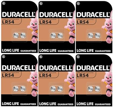 Duracell LR54, Knopfzelle - 12 Batterien
