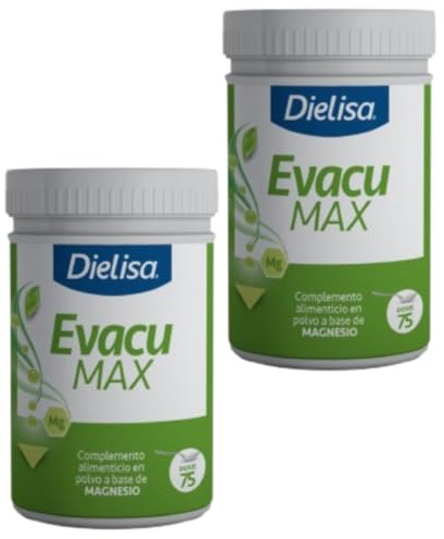 Dietisa EvacuMax - Pack Ahorro 2 x 150gr - Complemento Alimenticio en Polvo - Con Hidróxido de Magnesio - Favorece el Transito Intestinal - Sabor Limon