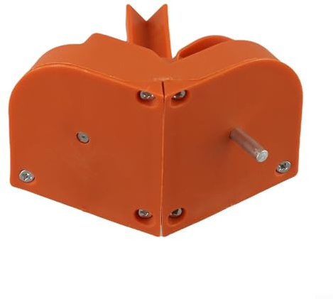 Aiguiseur de foret avec 3 supports de forets pour embouts de 2 à 16 mm, aiguiseur de perceuse électrique pour fraises plates et outils de cuisine, orange (B)