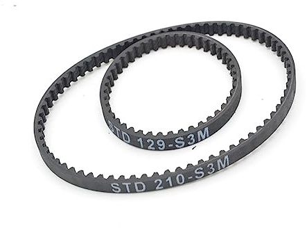 Übertragungsriemen Antriebsriemen 1/8 Scale Radio Control Bike Set Antriebsmotor Riemen STD 129-S3M Und 210-S3M Breite 3,5 Mm RC Motorrad Für X-Rider(3PCS_210-S3M TEETH 70)