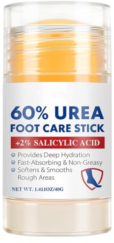 Crème Pour Les Pieds Baume Hydratant Anti-Crevasses 40 g En Stick | Crème Mains Soin Réparateur Pieds Secs Genoux Mains