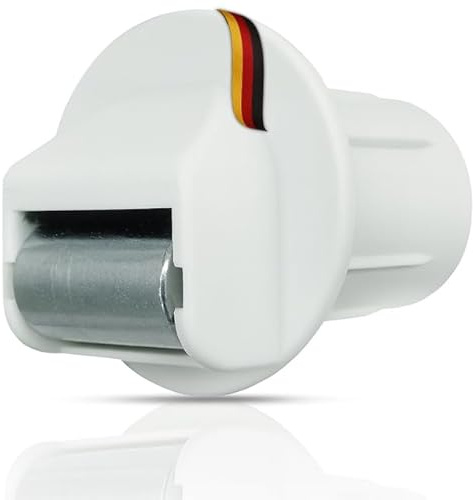 markiso Steckleitrolle Rolladen Gurtführung, Gurtleitrolle für Rollladengurt bis 23mm | Stahlrolle inkl. Bürstendichtung in Handwerkerqualität | Set´s verfügbar