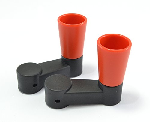 Spartacus Workmate Handle Arm & Knob x 2 Fits Black & Decker WM225 WM300 WM301 WM400 WM529