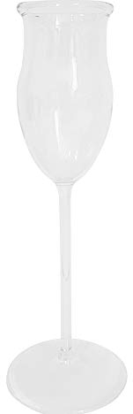 Oberstdorfer - Bicchiere da grappa in vetro soffiato a bocca, altezza ca. 13,5 cm