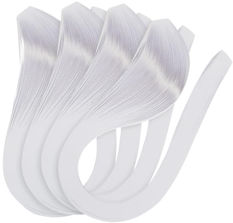 VBS XXL 600er-Pack Quillingstreifen Megaset 39cm weiß