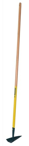 Leborgne, Binette 16 cm Manche Bois, Vert, Lame affûtée et trempée, Ergonomie, Manche extra-long de 150 cm pour prévenir du mal de dos, Outil 3 en 1 pour le potager, les massifs et le maraichage