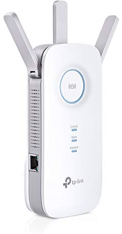 TP-Link Répéteur WiFi(RE455) Amplificateur WiFi l, WiFi Extender, Vitesse Dual Band AC1750, WiFi Booster, jusqu'à 140㎡, Compatible avec toutes les Box Internet
