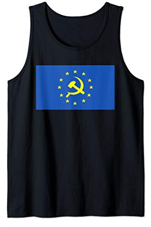 Europäische Union EUDSSR Hammer und Sichel Satire Brexit Tank Top