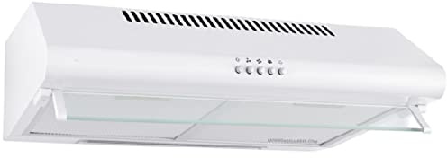 Suinga Campana Standard Bianca 2 Motori 60W 3 Livelli di Potenza, Classe energetica C Larghezza: 60cm